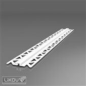 LIKOV PVC lišta dilatační univerzální 2D - PD-LI pro omítku tl. 6mm délka 2,5m LIKOV PVC lišta dilatační univerzální 2D - PD-LI pro omítku tl. 6mm délka 2,5m